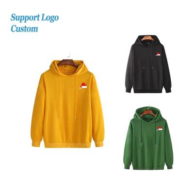 China wholesale custom Anti-wrinkle logo printing pattern plus size pullover autumn cotton simple loose hoodies unisex for sale