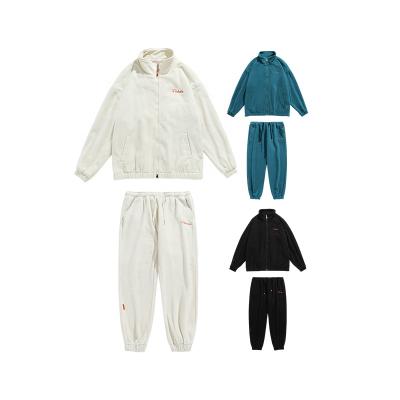 China Wholesale Breathable All-match Autumn Winter Embroidered New Letter Style Men Tracksuit Tracksuit Set for sale