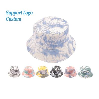 China Wholesale Casual Unisex Wide Tie Colorful Dye Double Sided Brim Printing Embroidery Hats Caps For Men Winter Hats for sale