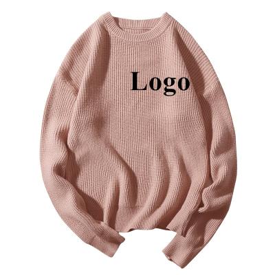 China Custom Made Anti-Wrinkle Men's Winter Casual Oversized T-shirts Sleeve Long Thick Knit Waffle T-shirt for sale