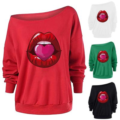 China Custom Logo Women's Sweatshirt Sweatshirt Cotton Crew Neck Jumper Oversize Custom Prints Anti-Wrinkle Custom Logo Embroidery Sweater for sale