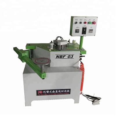 China Factory Manual Woodworking Machine Radial Edge Banding Machine Curved Edge Banding Machine for sale