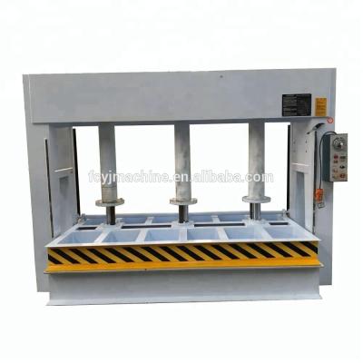 China Wooden Factory Door /multilayer Panels Three Cylinders Hydraulic Cold Press Machine for sale