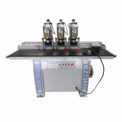 China Professional Factory Three Heads Woodworking Drilling Hinge Boring Machine For Furniture for sale