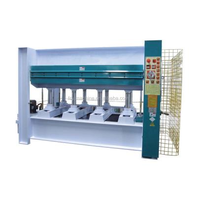 China High Efficiency Automatic Woodworking Laminating Hot Press Machine 4*8 Feet for sale