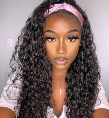 China Wholesale Body Wave Headband Wig 100% Virgin Hair For Black Women for sale