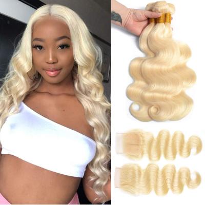 China Body Wave Raw Indian Hair Vendors Wholesale Double Cut Hair Pulled Lined 613 Raw Unprocessed Virgin Hair for sale