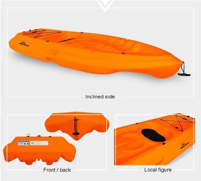 China PE 2 Person Paddle Boat Sit On Top Kayak For Sale for sale