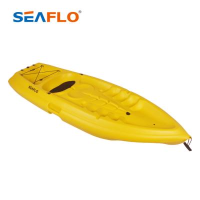 China Double Seats Lightweight Cheap Plastic Kayak No Inflatable Canoe For One Adult And Child for sale