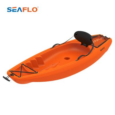 China Lightweight PE Plastic Kids Fishing Kayak With Paddles for sale