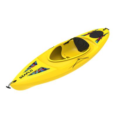 China PE Sit-in Fishing Kayak with Paddle for Lakes and Rivers for sale