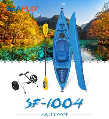 China PE sit when fishing kayak for sale