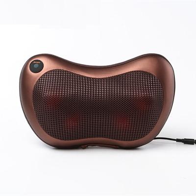 China Electric Car And Shiatsu Neck Massager Home Electric Rolling Infrared Kneading Pillow With Heating for sale