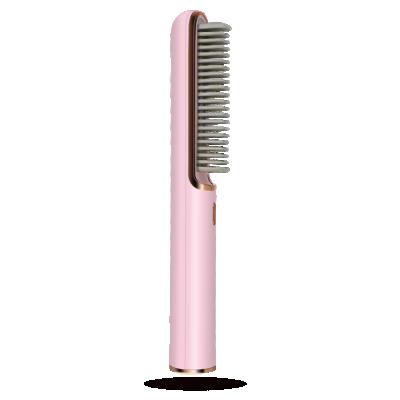 China Wholesale Wireless Temperature Control Hotel Hair Brush Straightener Ceramic Single Hair Straightener for sale