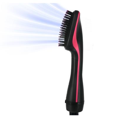 China Electric Heating Circle Hair Dryer Power Straighter Styling Comb Brush, Ceramic Steam Ion Rotating Hair Brush for sale