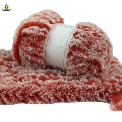 China Wholesale Anti-pilling Faux Fur Yarn Crochet Doll Yarn Ball DIY Crochet Hat Fluffy Blanket Handcraft Soft Fur Knitting Yarn for sale