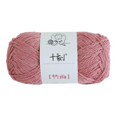 China Summer Anti-pilling Yarn 53% Bamboo 14% Cotton 33% Linen Hand Knitting Yarn For Skirt Bikini for sale