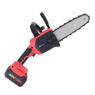 China China High Quality Cordless Lithium Battery Mini Chainsaw Blue Wood Made Antiskid Cutting Concrete Cutting for sale