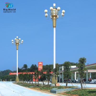 China Led Street Pole Lights Perfect Surface Treatment Led Solar Led Landscape Lights Path Light for sale