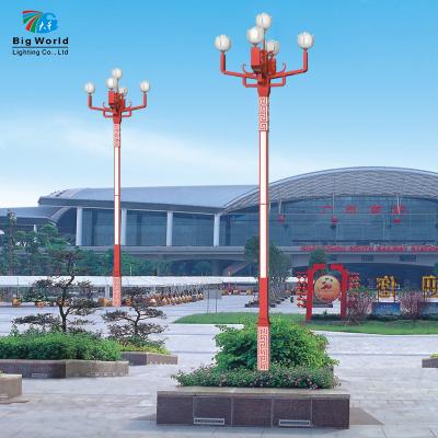 China Led Street Pole Lights Landscape Post Top Outdoor Led Garden Light Pathway Landscape Lights For Outdoor for sale