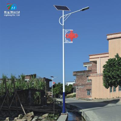 China Square Garden Light Poles Decorative Aluminum Material Street Lamp for sale