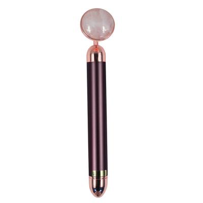 China Effective Roller Real Jade Argos Facial Massager Natural Electric Jade Face Massagers Blood Vessels Removal New Product for sale