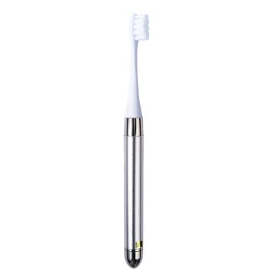 China High Value Portable Powered Electric Toothbrush Sonic Vibration Quiet Electric Soft Bristle Toothbrush Travel Home Hotel Battery Operated for sale