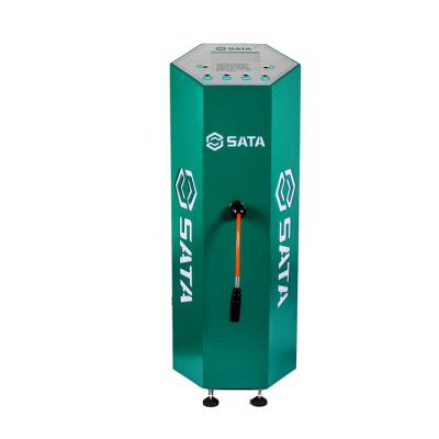 China Various New Car Tire Easy Manufacture Factory Operation Portable Vertical Compressor Tire Inflator for sale