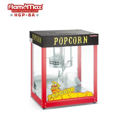 China 8 Ounce Commercial Gas Popcorn Machine Popping Snack Maker Popcorn Machine Snack Maker for sale