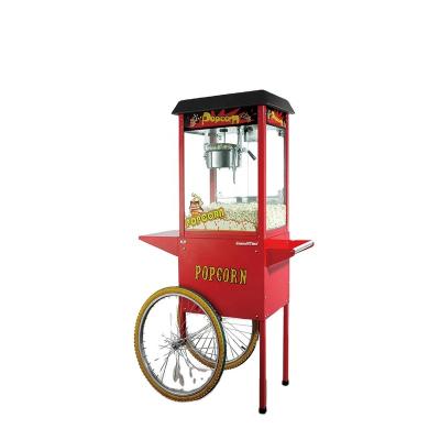 China Popcorn Maker Snack Machine 8 Ounce Popcorn Machine With Cart Poping Snack Maker for sale