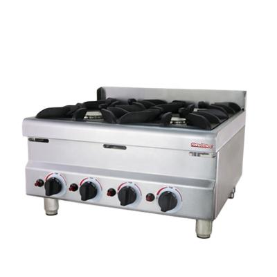 China Kitchen Cooking Equipment Table Top Range Cooking 4 Burner Gas Cooking Range for sale