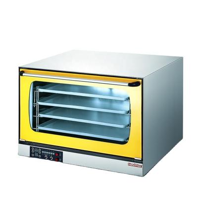 China Custom Electric Bread Bakery Machine 4 Trays Convection Electric Desktop Oven For Baking for sale