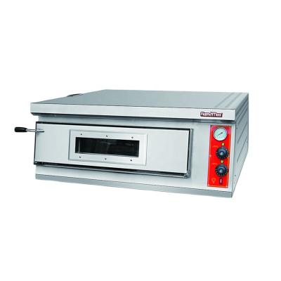 China High Efficiency Food Making Machine 1-Deck Stainless Steel Gas Commercial Pizza Oven Baking Oven For Restaurant for sale