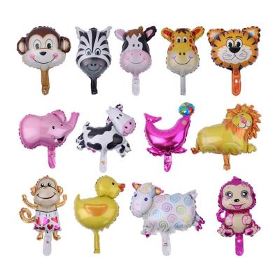 China Hot Lasting In The Market Foil Balloon Globo De Helado De Donut Animal Face Helium Balloon For Birthday Party Decoration for sale