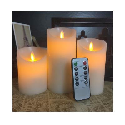 China Hot Sale Flameless Flameless Candles Battery Operated Candles Moving Flame Dancing Flame Led Candle for sale