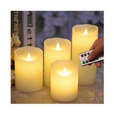 China Hot Sale Flameless Flameless Candles Battery Operated Candles Moving Flame Dancing Flame Led Candle for sale