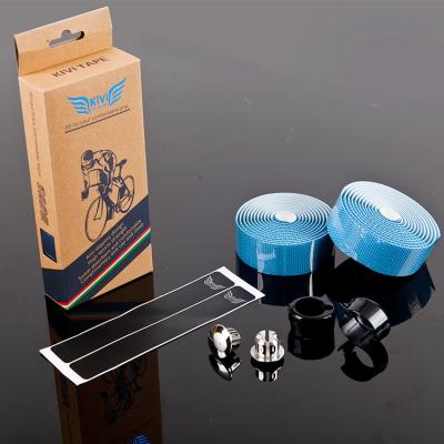 China New high quality EVA+PU road bike three-dimensional effect pattern PU handlebar tape bicycle accessories for sale