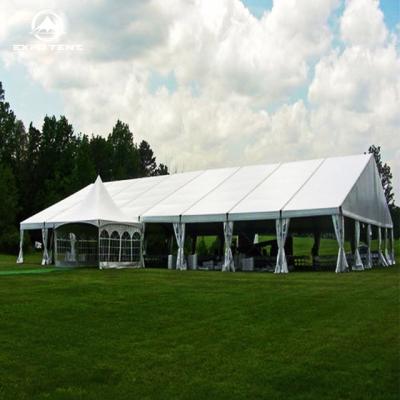 China 8-10years Outdoor Waterproof Custom Size B1 Grade Fireproof Aluminum Frame Farm Tent for sale