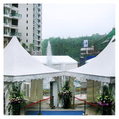 China 8-10years pagoda custom aluminum frame 10*10 arabic tent for outdoor pagoda tent for sale