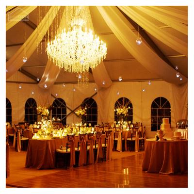 China UV Resistance Large Family Tents With Interior Decoration For Wedding for sale