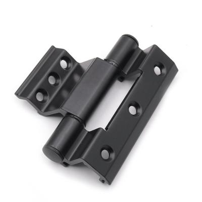 China Modern Simple Black Alloy Window Hinge Door Hinge Furniture Hinge For Casement for sale