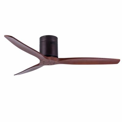 China 52 inches modern coffee color wooden ceiling fan ceiling fan in turkey for sale