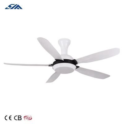 China 52 inch white color high RPM plastic blade Malaysia style DC inverter kdk ceiling fan for sale