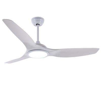 China hot selling white color DC motor ABS blade decorative led modern ceiling fan with lights for sale