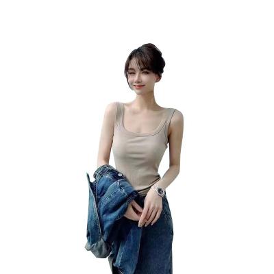 China Hot Selling High Quality Women Breathable Tops Vests Long Vests With Chest Pads Backless Vests For Daily Exercise for sale