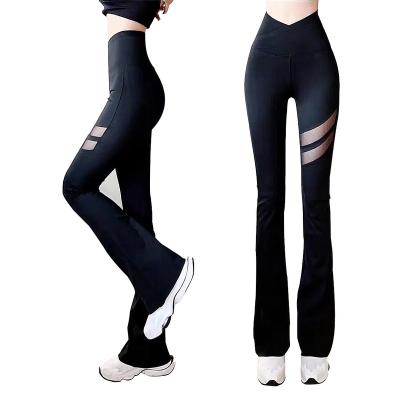 China Manufacturer direct sales breathable hot selling women high waisted tight tightening buttocks lifting fitness pants for sports for sale