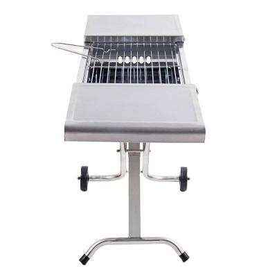 China Easily Assembled Commercial Portable Outdoor Charcoal BBQ Grills Backyard Party BBQ Grill for sale