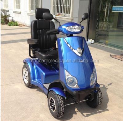 China Blue Electric Scooter Prices / Blue Color Steel Large Size Electric Mobility Scooter for sale