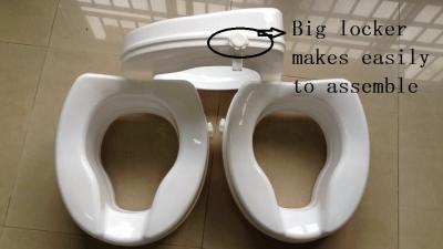 China Home Care Commode Raised Toilet Seat With Soft End for sale