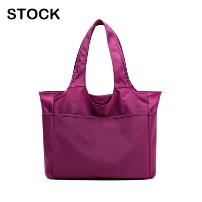 China Lady High Quality Nylon Handle Tote Handbags Women Handbags for sale